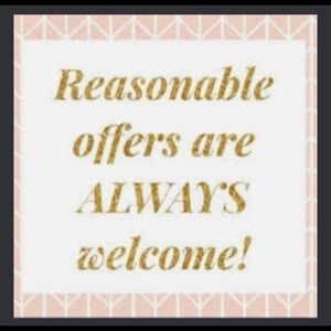 All offers considered